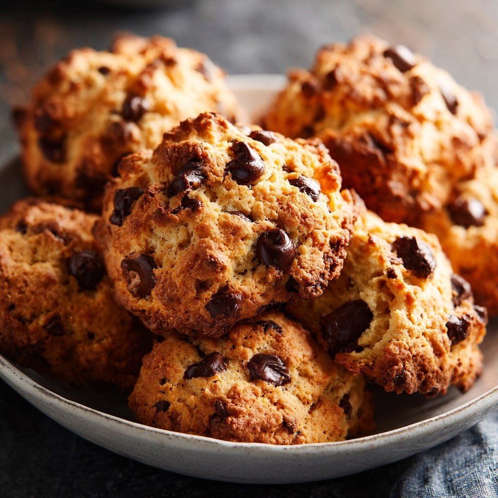 Cottage Cheese Chocolate Chip Cookies