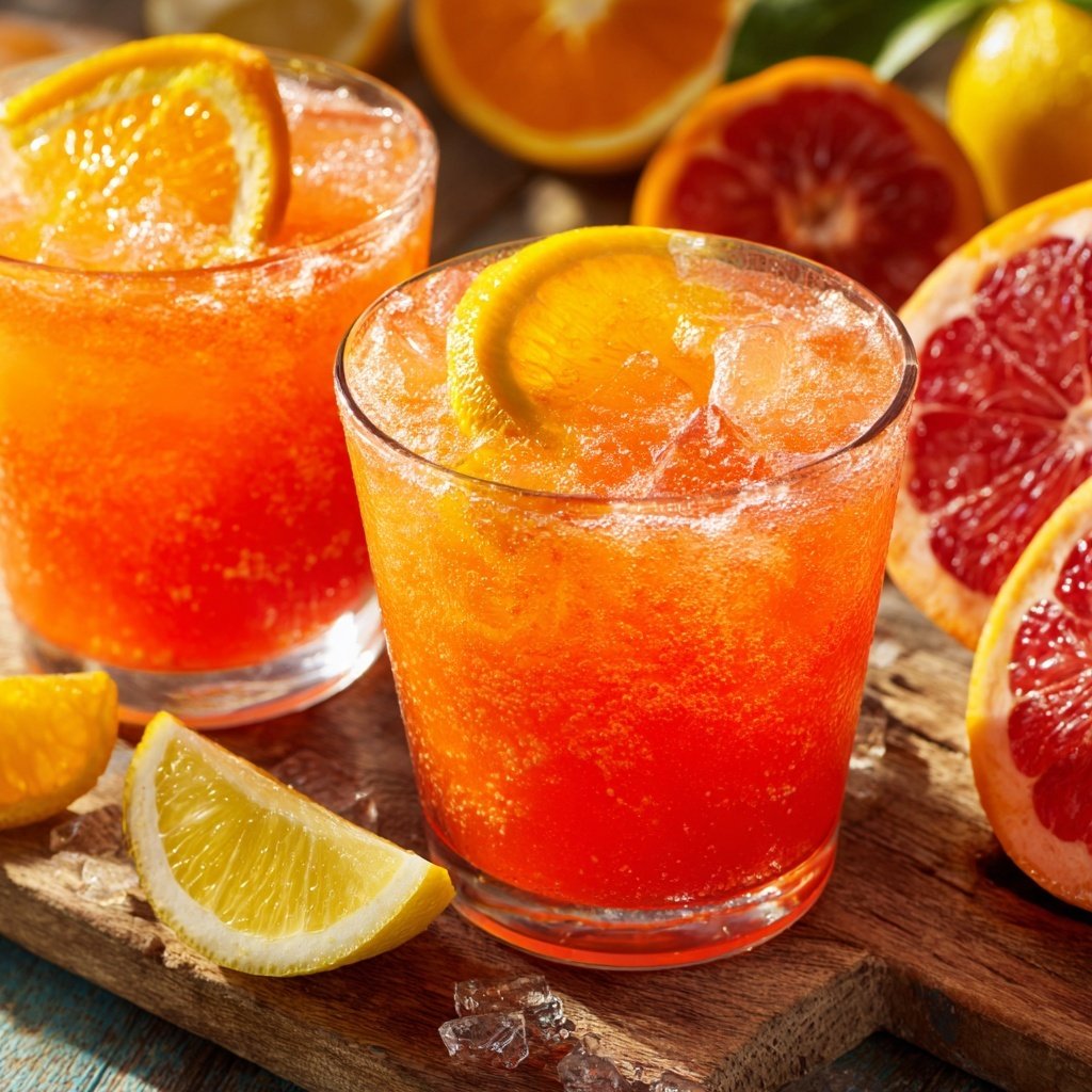 Iced Spring Citrus Drink