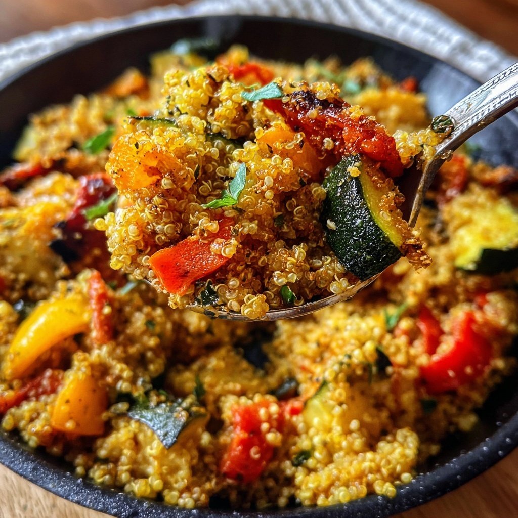Herb Roasted Veggie Quinoa