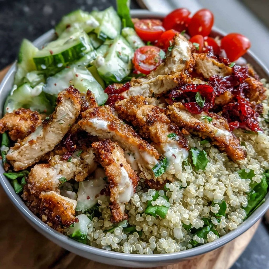 Easy Healthy Chicken Shawarma Bowl